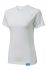 Praybourne White Polyester Thermal Shirt, XS
