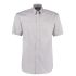 Shirt Oxford Short Sleeve Silver-Grey -