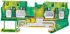 Siemens8WH6004-0CG07 8WH Series Din Rail Terminal, 4mm², 1-Level, Plug-In Termination, CSA