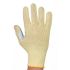 Tornado Exertion Light Grey, Yellow Abrasion Resistant, Cut Resistant Gloves, Size 8, Medium