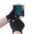 Touchscreen Knit Gloves Black - L/XL