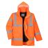 Jacket Orange Hi-Viz Quilted Class 3 En4