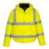 Bomber Jacket Hi Viz Yellow Fleece Lined