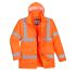 Jacket Traffic  4 In 1 Hi Viz Orange - 2