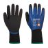 Portwest Black Latex Cold Resistant Gloves, Size 10, Latex Coating