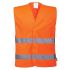 Waistcoat Hi-Viz Two Band Orange - 4-5XL