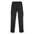 Portwest C701 Black/Green/White/Yellow 's 35% Cotton, 65% Polyester Comfortable, Soft Trousers 28in, 72cm Waist