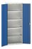 Bott 2 Door, 0 Drawer Sheet Steel Floor Standing Cupboard, 800 x 350 x 2000mm
