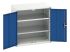 Bott 2 Door, 0 Drawer Sheet Steel Floor Standing Cupboard, 800 x 550 x 800mm
