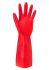 Gloves Premium Solvex Red - Size 7