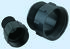 Funda para conector Trident ITT Cannon Trident Neptune, , de Plástico Negro