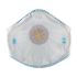 Alpha Solway AMF2V Series Disposable Respirator for General Purpose Protection, FFP2 NR, Valved, Moulded, 10Each per