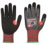 Portwest Nitrile Cut Resistant Gloves, Size 11, XXL, Nitrile Foam Coating