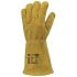 Coverguard EUROWELD 300 Gold Leather Chemical Resistant, Electrical Gloves, Size 9, Large, Leather Coating