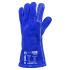 Coverguard EUROWELD 360 Blue Leather Chemical Resistant, Electrical  Gloves, Size 9, Leather Coating