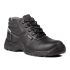 Coverguard 9AGH010 Black Steel Toe Capped Unisex Safety Shoe, UK 3, EU 36