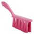 Vikan Soft Bristle Pink Hand Brush, 330mm bristle length, Polyester bristle material