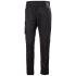Pantalon Helly Hansen 77525, 81cm Homme, Noir en Coton, polyester, Léger, Extensible
