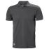 Helly Hansen 79167 Dark Grey 100% Cotton Polo Shirt, UK- L, EUR- L