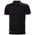 Helly Hansen 79167 Black 100% Cotton Polo Shirt, UK- XS, EUR- XS