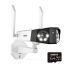 Reolink IR WLAN CCTV-Kamera, Innen-/Außenbereich, 4608 x 1728pixels, Rundstift