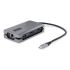 StarTech.com 4K @ 60Hz USB-C Adapter with DisplayPort, HDMI - 3 x USB ports, USB A, USB C