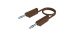 Hirschmann Test & Measurement Test Probes, 32A, 60V dc, Brown, 25cm Lead Length