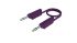 Hirschmann Test & Measurement Test Probes, 32A, 60V dc, Violet, 25cm Lead Length