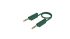 Hirschmann Test & Measurement Test Probes, 32A, 60V dc, Green, 50cm Lead Length