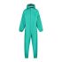 Chemsol Coverall Green With Hood Elastic