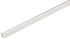 RS PRO Clear Round Acrylic Tube, 1m x 13mm OD x 10mm ID