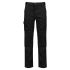 Trousers Pro Cargo Black Reg Leg - 28