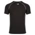 Regatta Men's SS Base Layer Top Black -