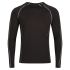 Regatta Men's LS Base Layer Top Black -