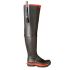 Sioen Uk Black, Red ESD Safe Steel Toe Capped Unisex Safety Boots, UK 13, EU 48