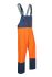 Peto de trabajo Unisex Shoes for Crews de color Naranja/azul marino, talla XL