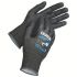 Uvex phynomic F XG Black Elastane, HPPE, Polyamide, Steel Cut Resistant Work Gloves, Size 6, XS, Aqua Polymer Coating
