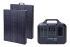 Bærbar solcelle inverter/strømforsyning , 1500W, 230V