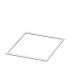 Phoenix Contact HCS-T Series Adhesive Base for Use with Display Window, 49.6 x 70.6 x 0.2mm