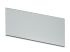 Phoenix Contact UM-ALU Series Aluminium Front Plate for Use with UM-ALU 4-..COVER PA.. Lateral Elements, 165 x 71.8 x