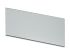 Phoenix Contact UM-ALU Series Aluminium Front Plate for Use with UM-ALU 4-..COVER PA.. Lateral Elements, 131.3 x 71.8 x