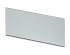 Phoenix Contact UM-ALU Series Aluminium Front Plate for Use with UM-ALU 4-..COVER PA.. Lateral Elements, 201.3 x 71.8 x