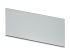 Phoenix Contact UM-ALU Series Aluminium Front Plate for Use with UM-ALU 4-..COVER PA.. Lateral Elements, 991.3 x 71.8 x