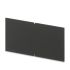 Phoenix Contact UCS Series Polycarbonate Side Panel for Use with Housing Half Shells 125 x 87 mm and 145 x 125 mm in