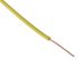 Staubli Yellow 0.5 mm² Equipment Wire, 20 AWG, 129/0.07 mm, 100m, PVC Insulation