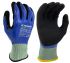 KYORENE K01-424 Grey Graphene Cut Resistant Work Gloves, Size 8, Nitrile Micro-Foam Coating