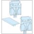 Schneider Electric PrismaSeT Series Metal Hinge Set for Use with PrismaSeT G Front Plate, PrismaSeT P Front Plate