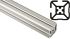 FlexLink Silver Aluminium Profile Strut, 30 x 30 mm, 7.2mm Groove, 1000mm Length, Series XF