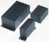 Rose Multitronic TS Series Black Die Cast Aluminium Enclosure, IP40, Shielded, 66 x 105 x 185mm