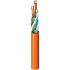 5e kategóriájú kábel U/UTP PVC, Narancs, 0.22 mm², 300 V hossz: 305m